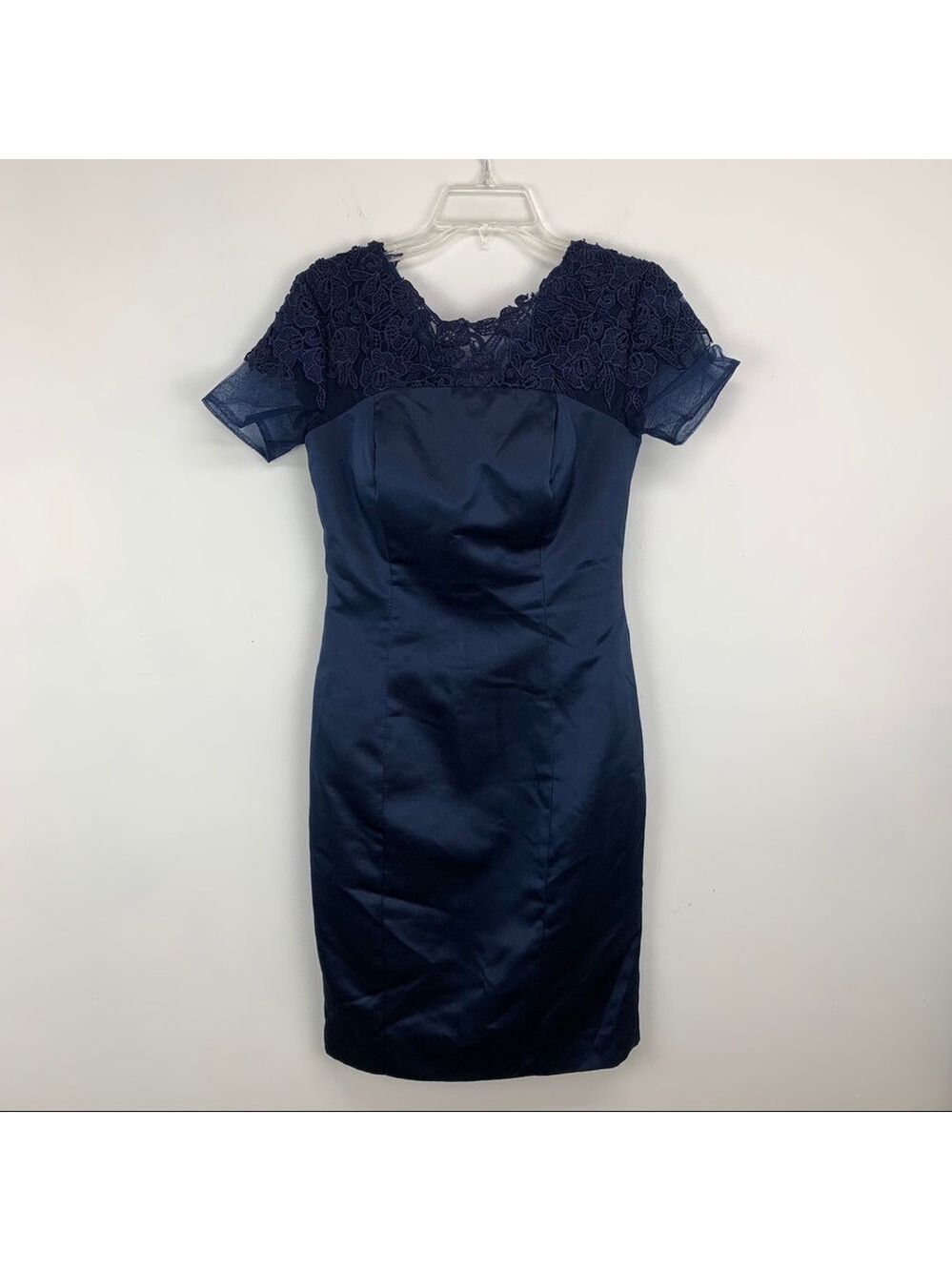 𝅺navy Blue Cocktail Dress.